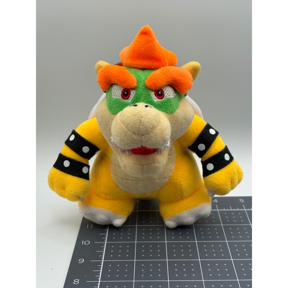 Nintendo Super Mario Bowser Plush 8" Stuffed Animal Koopa King Toy Collectible